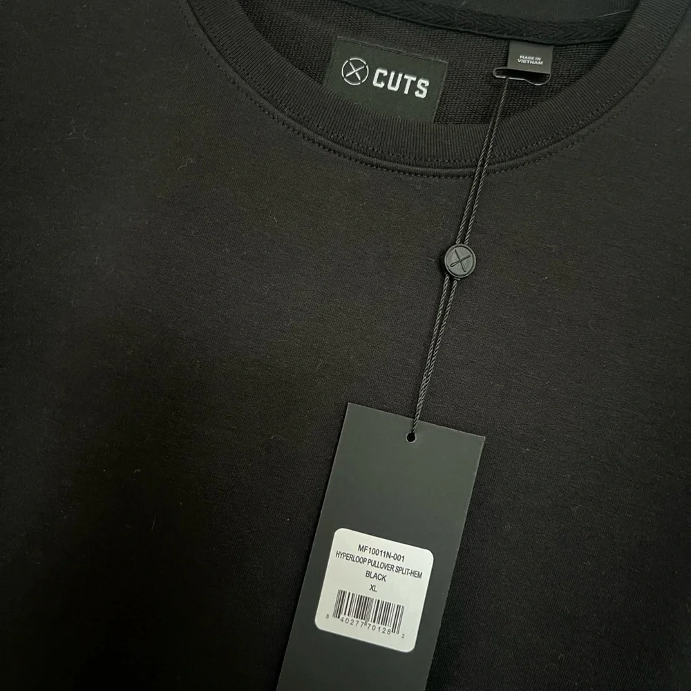 Cuts Hyperloop Pullover Split-Hem - Picture 2 of 4